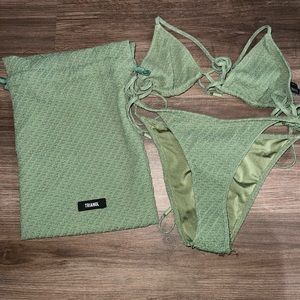 Triangle bathing suit